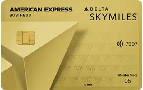 Delta SkyMiles Gold Business card art