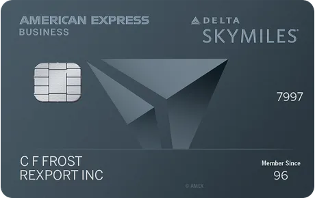 Delta SkyMiles Reserve Business card art